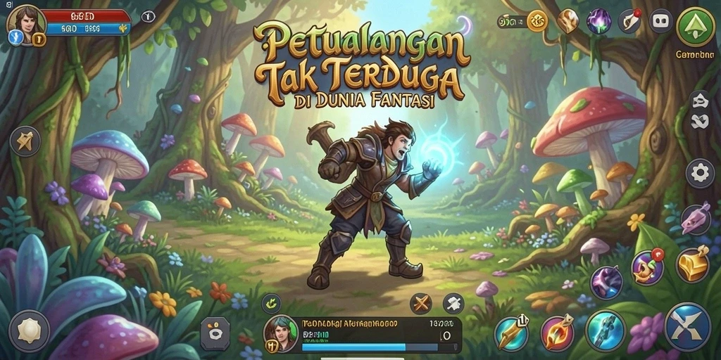 Screenshot gameplay 66D yang menampilkan aksi seru di dunia petualangan.
