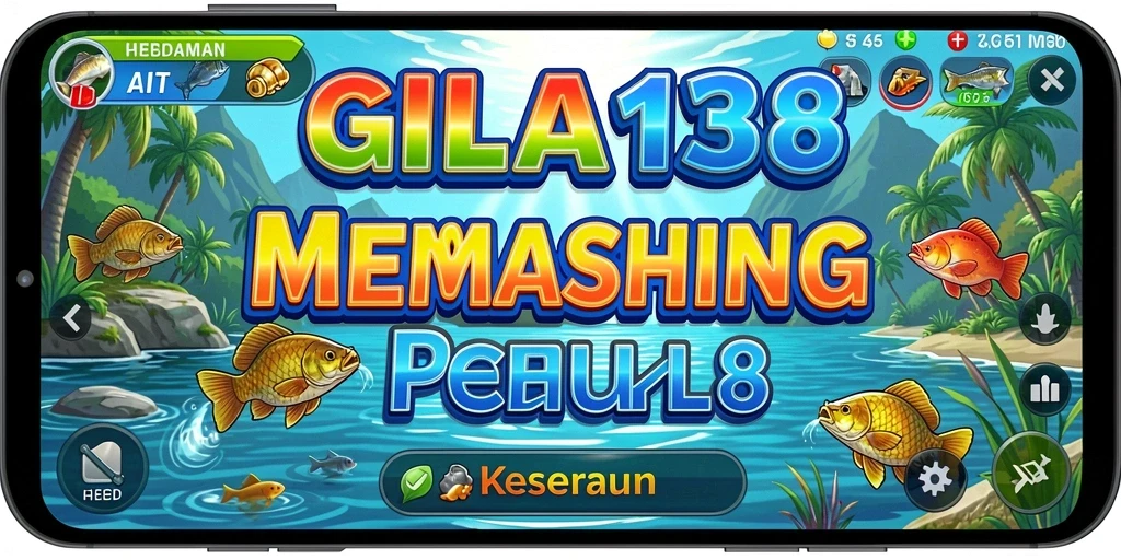 Tangkapan ikan yang megah dalam aksi gameplay GILA138.