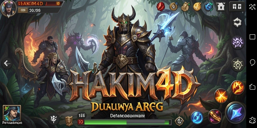 Tampilan menarik dari gameplay HAKIM4D yang seru dan mendebarkan.