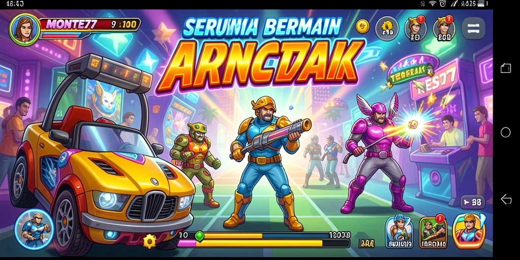 Gameplay seru dan menantang di MONTE77 yang membuat adrenalin meningkat.