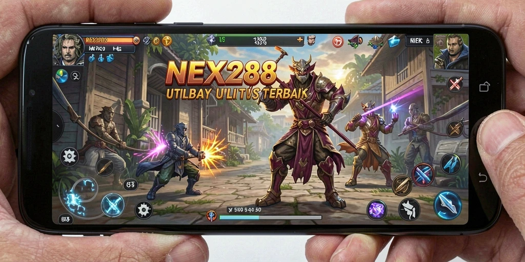 Screenshot tampilan antarmuka NEX288 yang intuitif dan mudah digunakan.