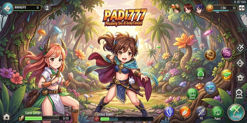Screenshot PADI777 menampilkan aksi karakter dalam pertarungan anime yang seru.
