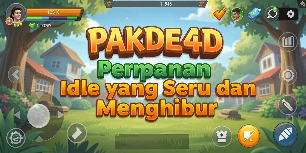 Tampilan screenshot utama menampilkan gameplay Idle yang menarik.