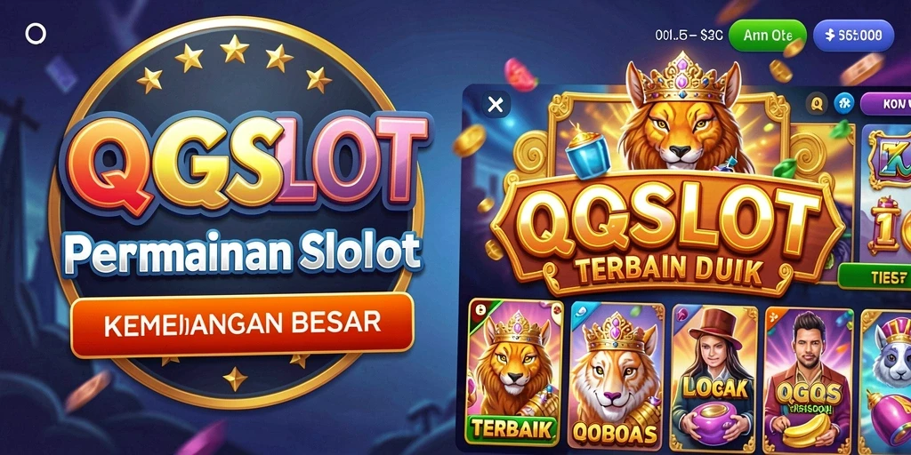 Tampilan gameplay menarik dari QQSLOT dengan mesin slot yang beragam.