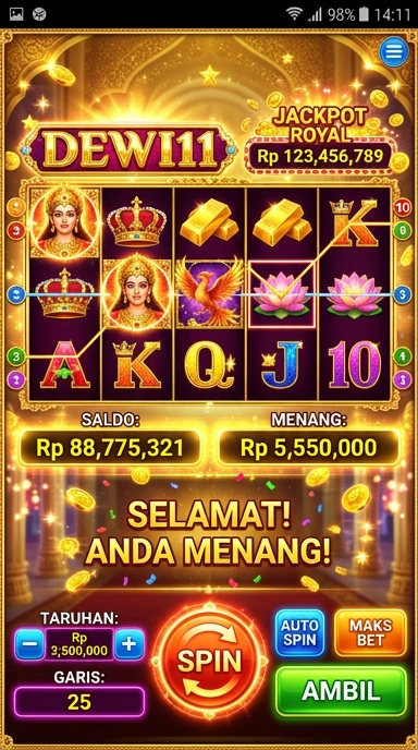 Proses unduh aplikasi yang mudah dan cepat di dewi11.